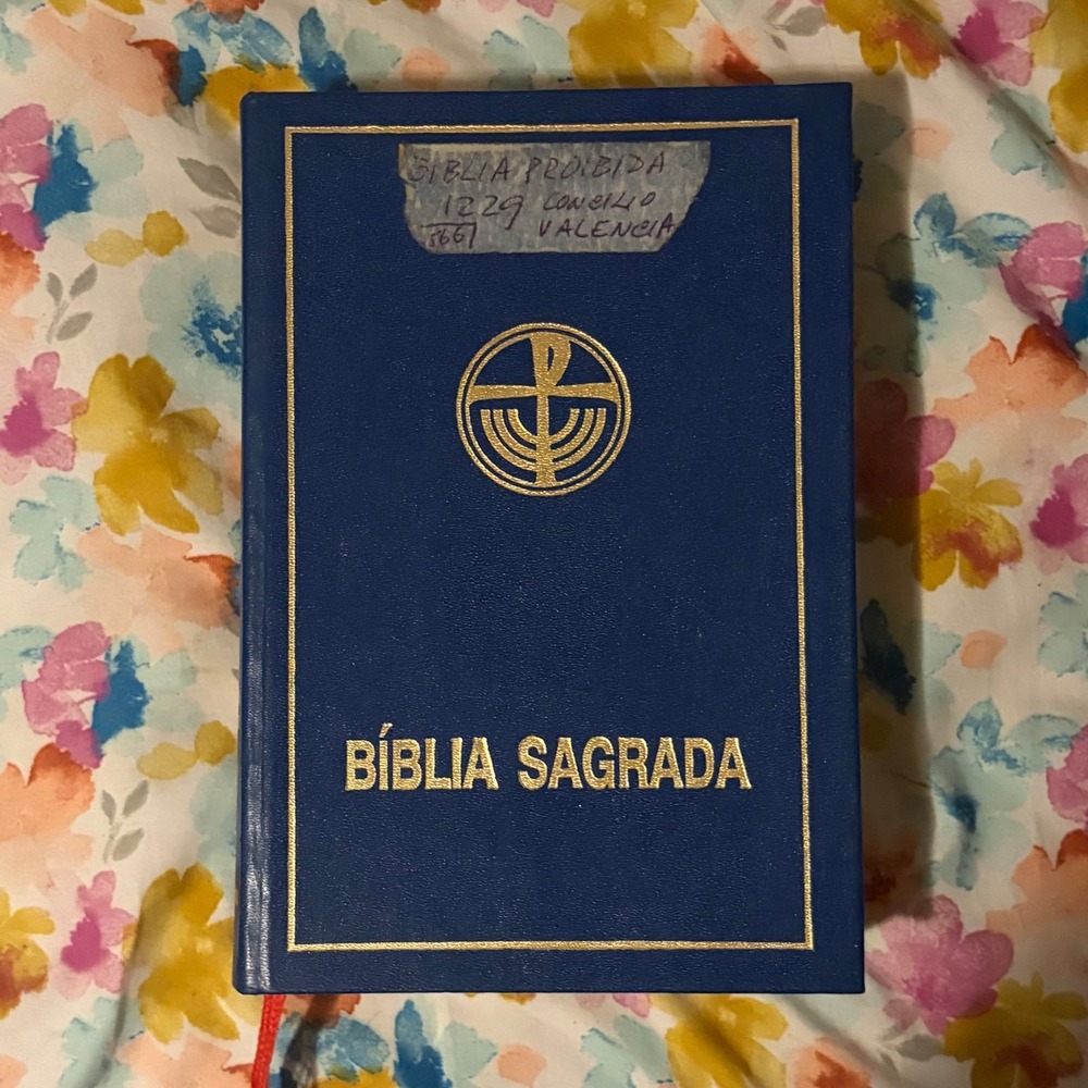 Bíblia Sagrada Portuguese Catholic Bible 1995 Difusora Bíblica 19th Ed Hardcover